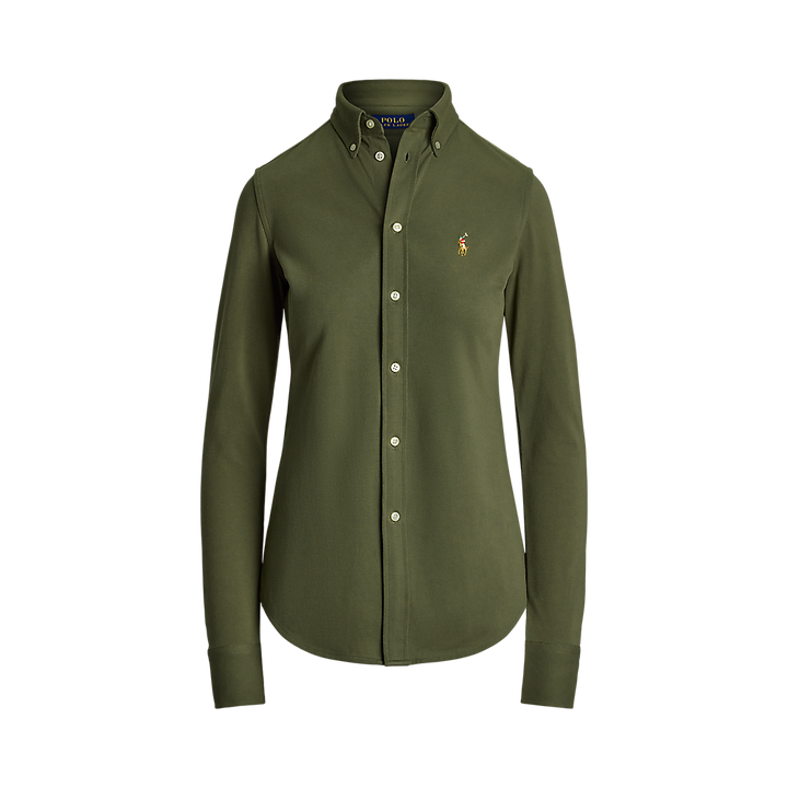 PRL Slim Fit Knit Cotton Oxford Shirt/Košulja 211924258014