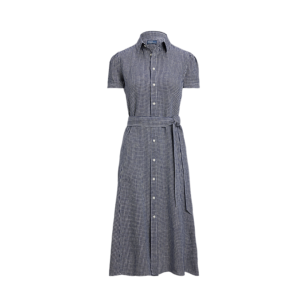 PRL Belted Striped Linen Shirtdress/Haljina 211935154004