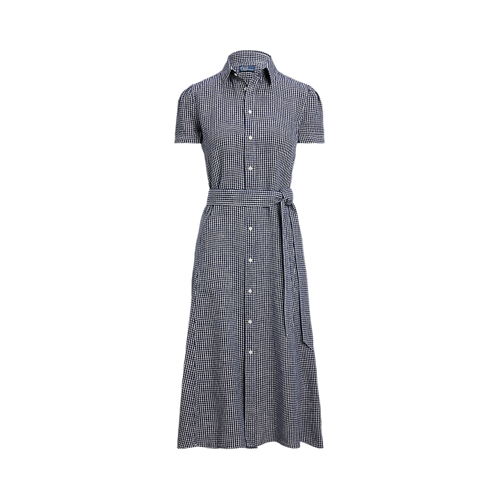 PRL Belted Striped Linen Shirtdress/Haljina 211935154004