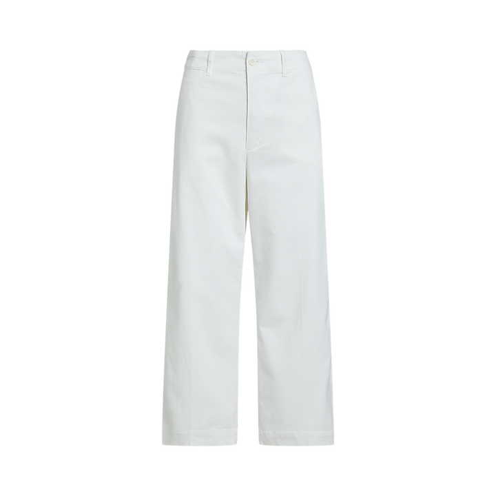PRL Twill Wide-Leg Cropped Trouser/Hlače 211939940001