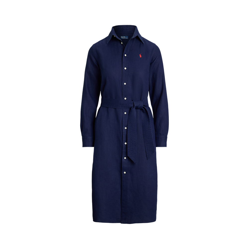 PRL Belted Linen Shirtdress/Haljina 211943992005
