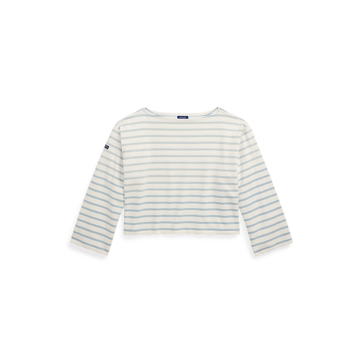 PRL Striped Boatneck Mariner T-Shirt/Pulover 211959103003