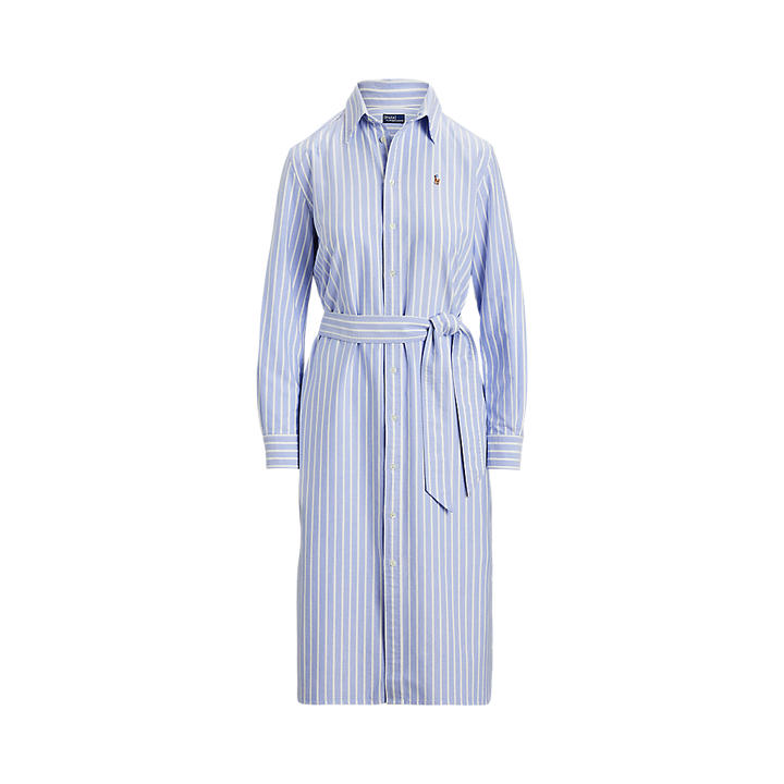 PRL Striped Cotton Oxford Belted Shirtdress /Haljina 211959901001