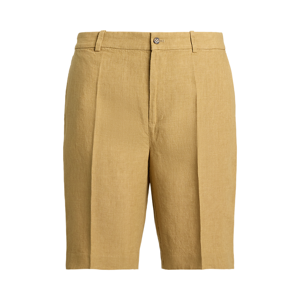 PRL Long Pleated Linen Short/Bermude 211965032001