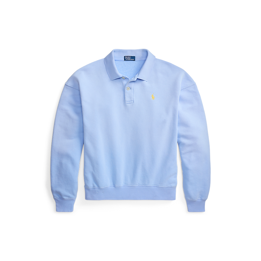 PRL Lightweight Fleece Long-Sleeve Polo/Polo majica 211965097500