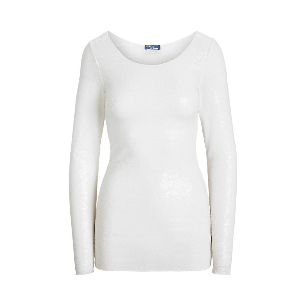 PRL Sequined Mesh Shirt/Pulover 211965106001