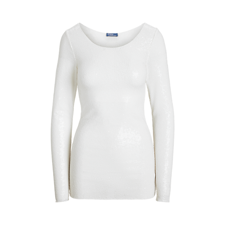 PRL Sequined Mesh Shirt/Pulover 211965106001