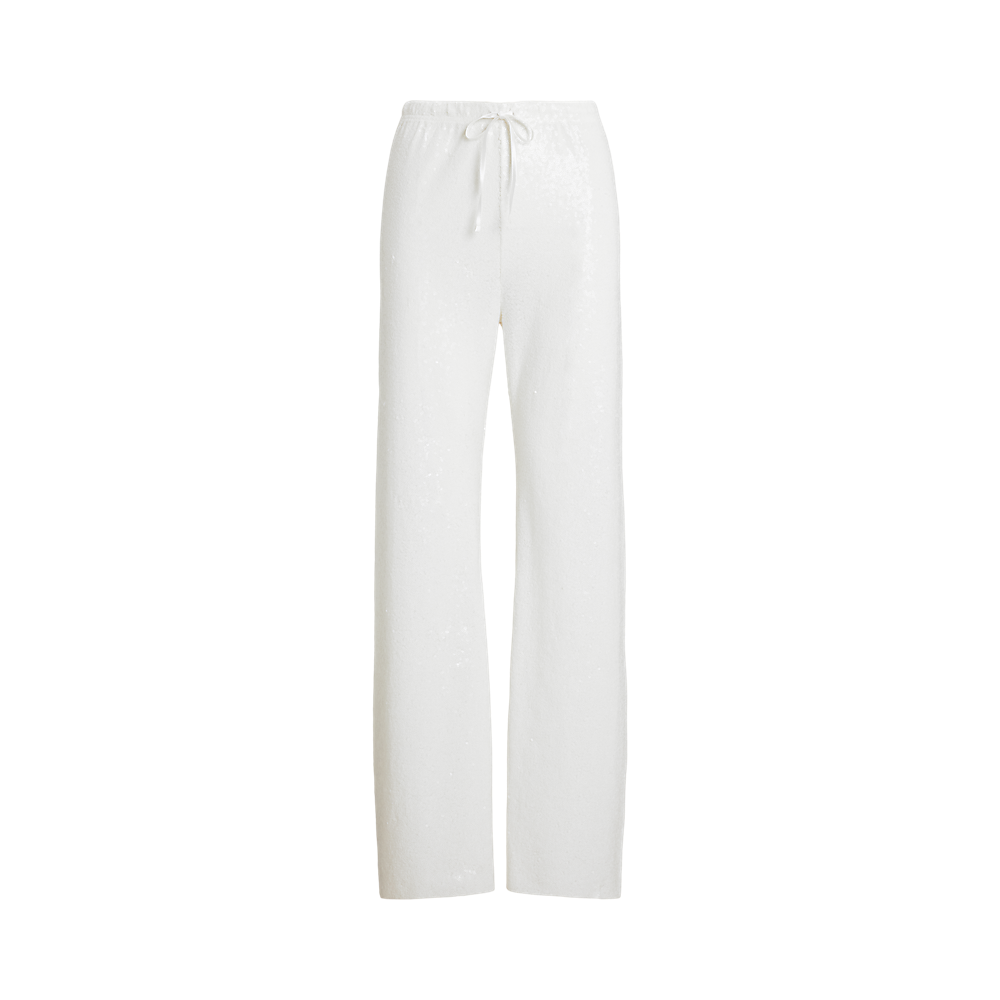 PRL Sequined Mesh Wide-Leg Trouser/Hlače 211965113001