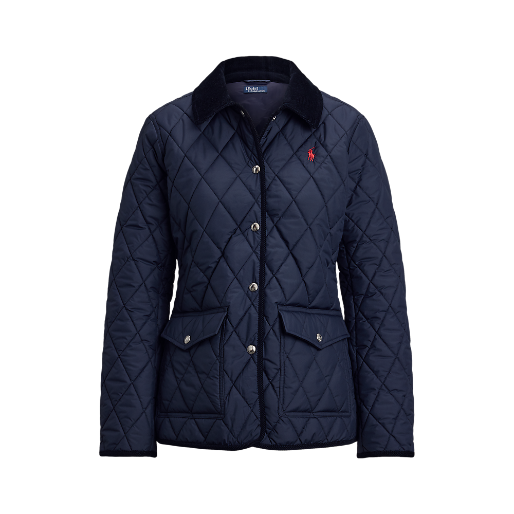PRL Corduroy-Trim Quilted Barn Jacket/Jakna 211965336002