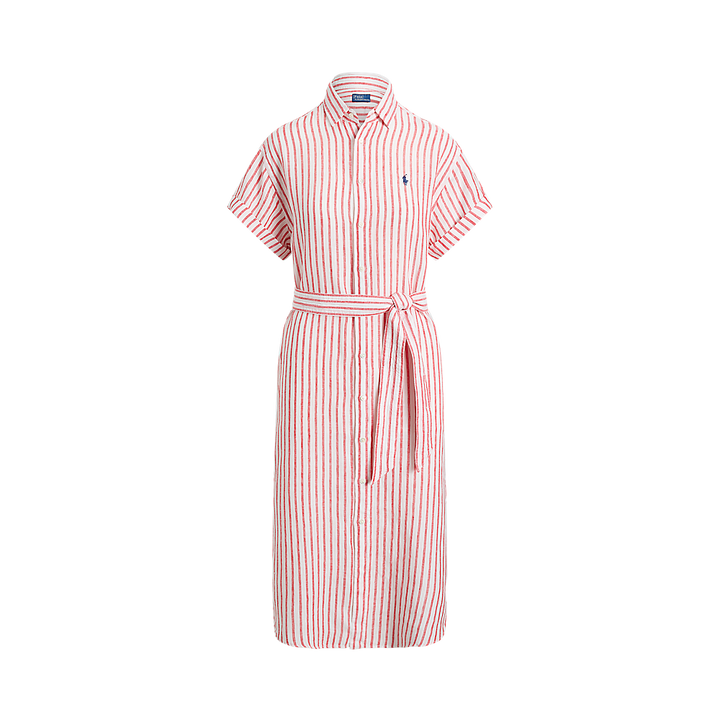 PRL Striped Linen Short-Sleeve Shirtdress /Haljina 211965843500