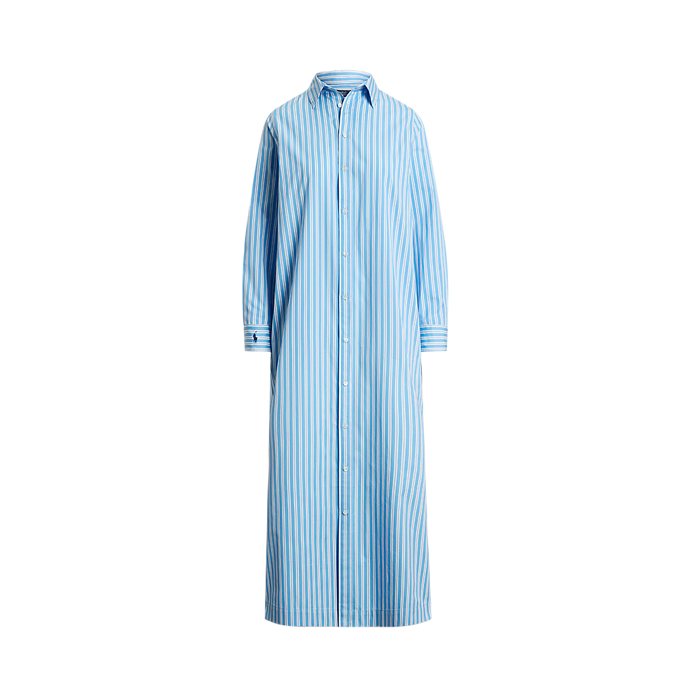 PRL Striped Cotton Long Shirtdress/Haljina 211965855001