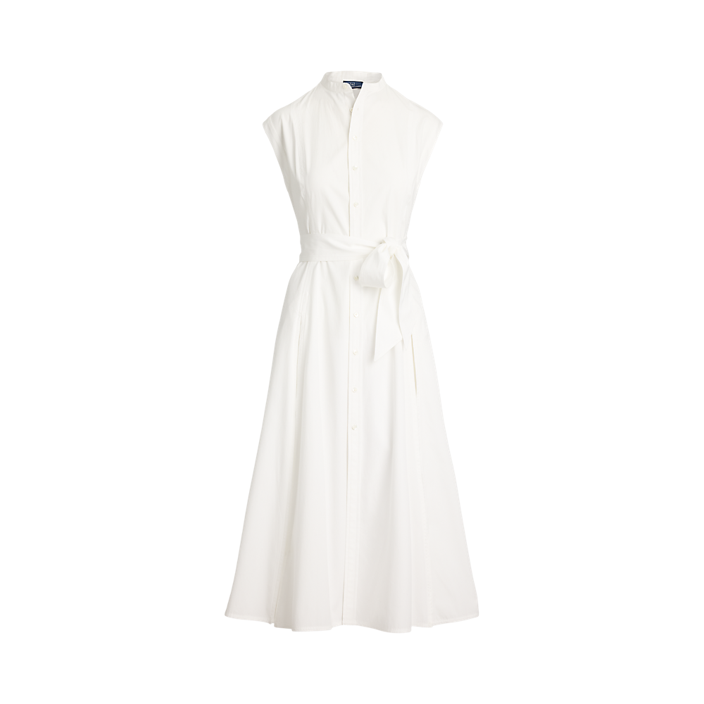 PRL Belted Cotton Sleeveless A-Line Dress/Haljina 211969143001