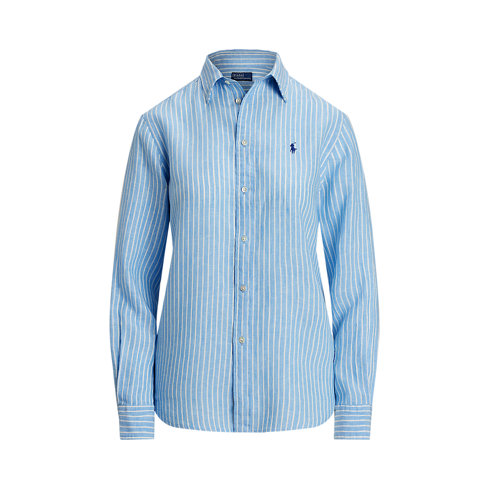PRL Classic Fit Striped Linen Shirt/Košulja 211970691004