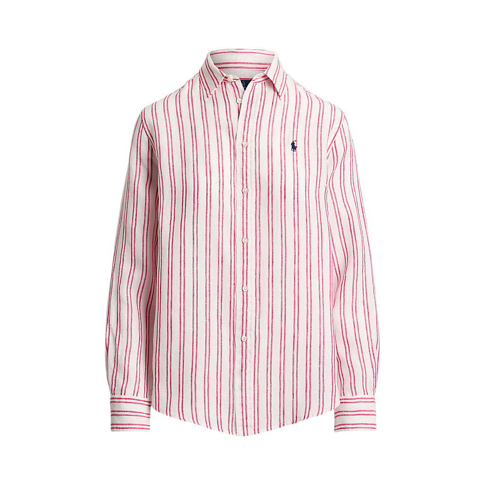 PRL Classic Fit Striped Linen Shirt/Košulja 211970691008