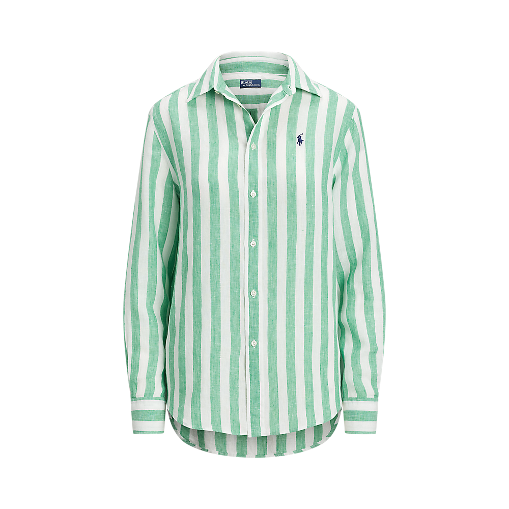 PRL Classic Fit Striped Linen Shirt/Košulja 211970691009