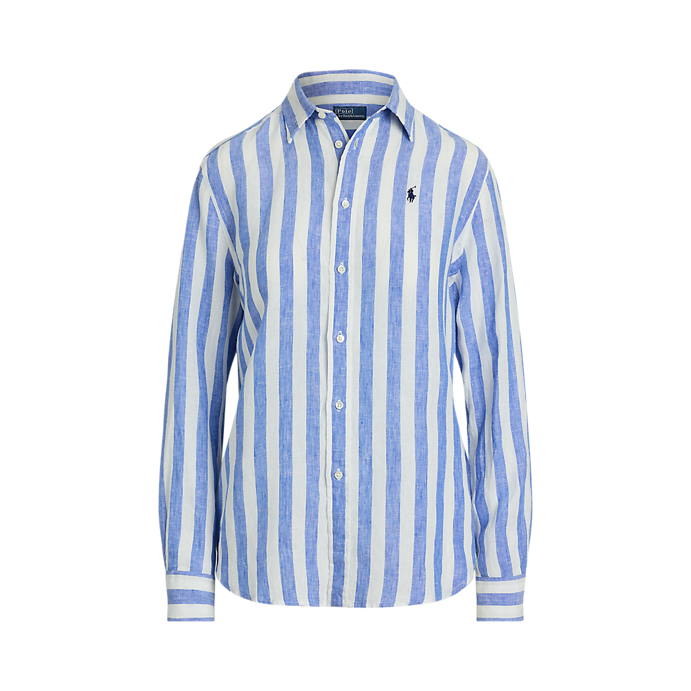 PRL Classic Fit Striped Linen Shirt/Košulja 211970691010