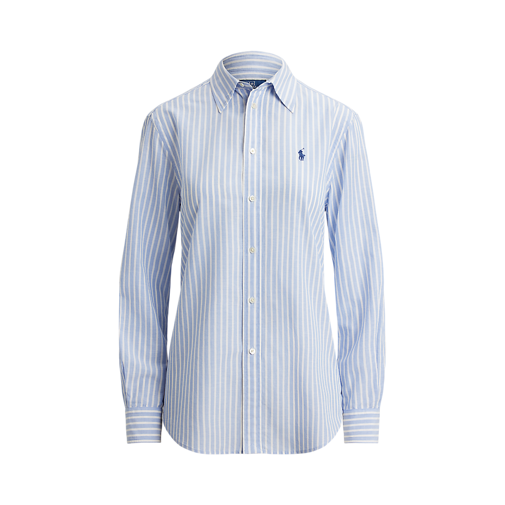 PRL Classic Fit Striped Cotton-Linen Shirt /Košulja 211971514503