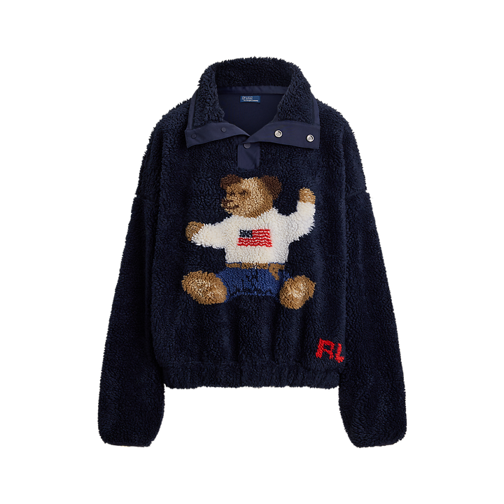 PRL Polo Bear High-Pile Fleece Mockneck/Duks 211971768001
