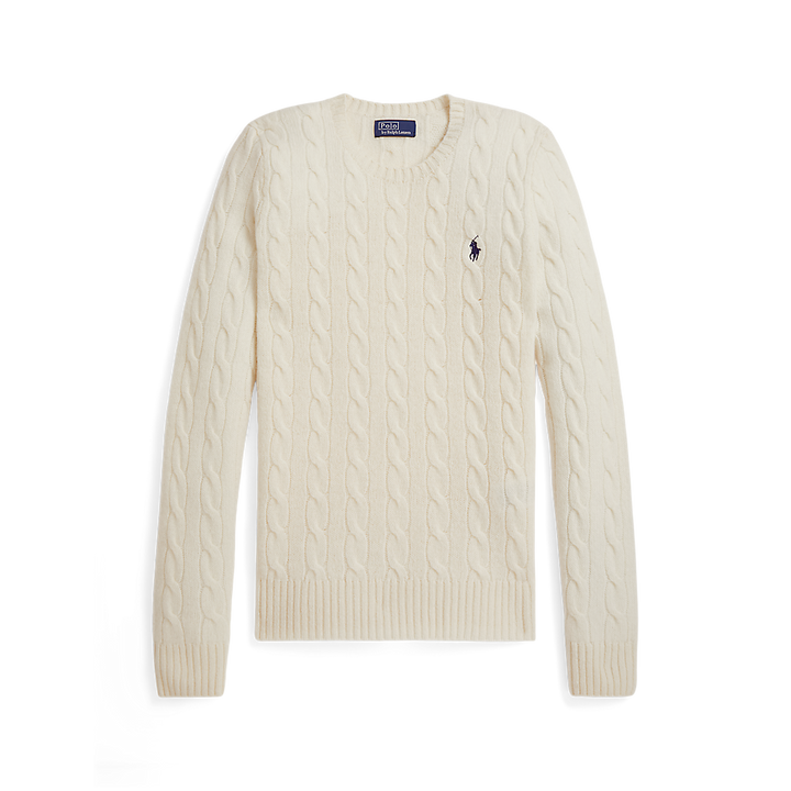 PRL Cable Wool-Cashmere Crewneck Jumper/Pulover 211971865001