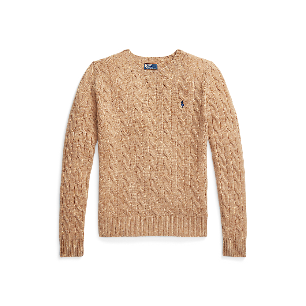 PRL Cable Wool-Cashmere Crewneck Jumper/Pulover 211971865002