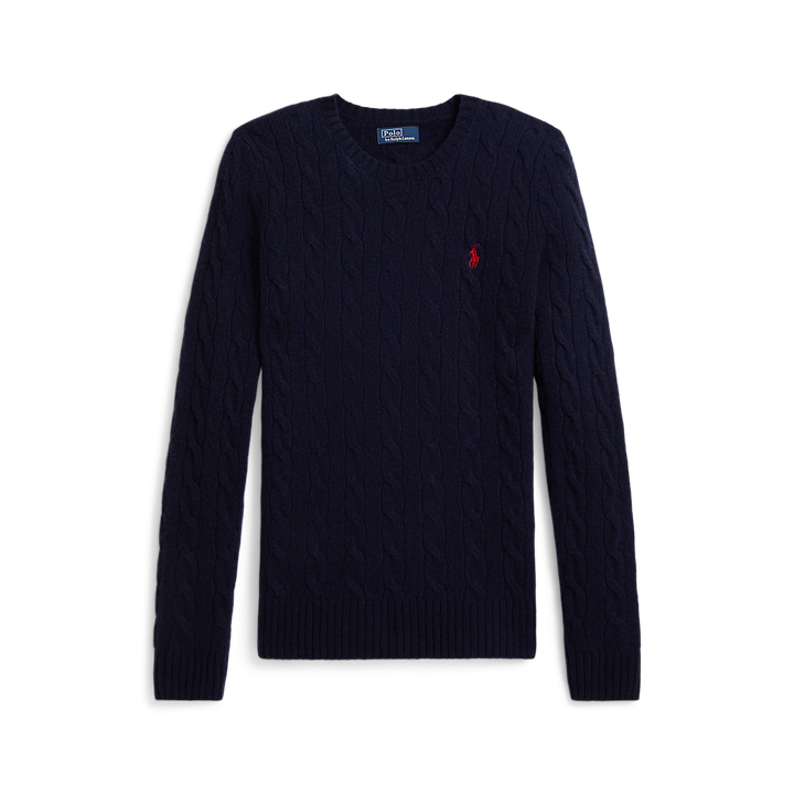 PRL Cable Wool-Cashmere Crewneck Jumper/Pulover 211971865003