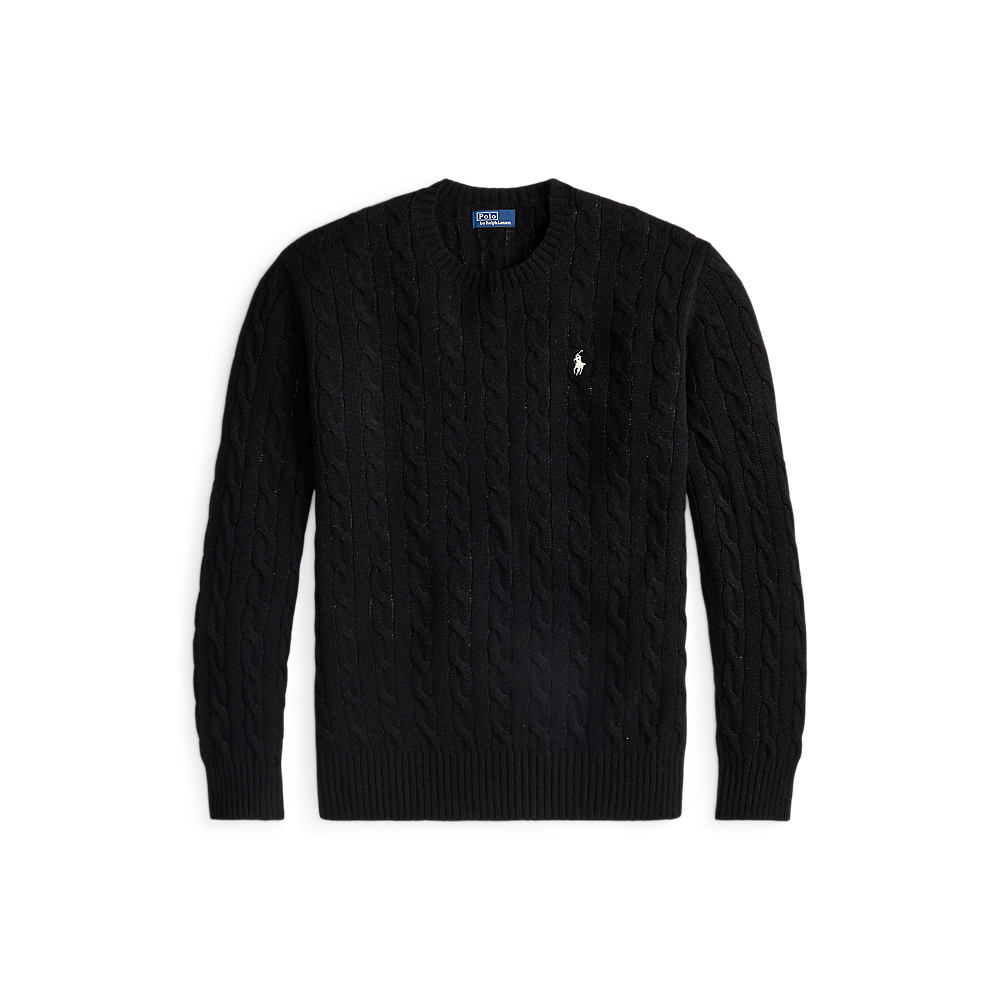 PRL Cable Wool-Cashmere Crewneck Jumper/Pulover 211971865005