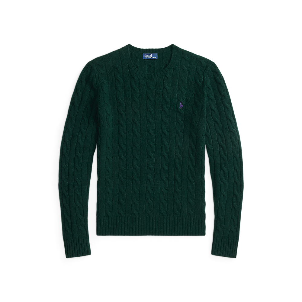 PRL Cable Wool-Cashmere Crewneck Jumper/Pulover 211971865009