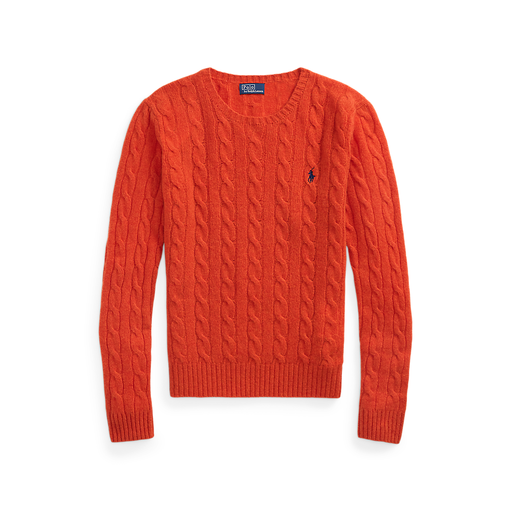 PRL Cable Wool-Cashmere Crewneck Jumper/Pulover 211971865010