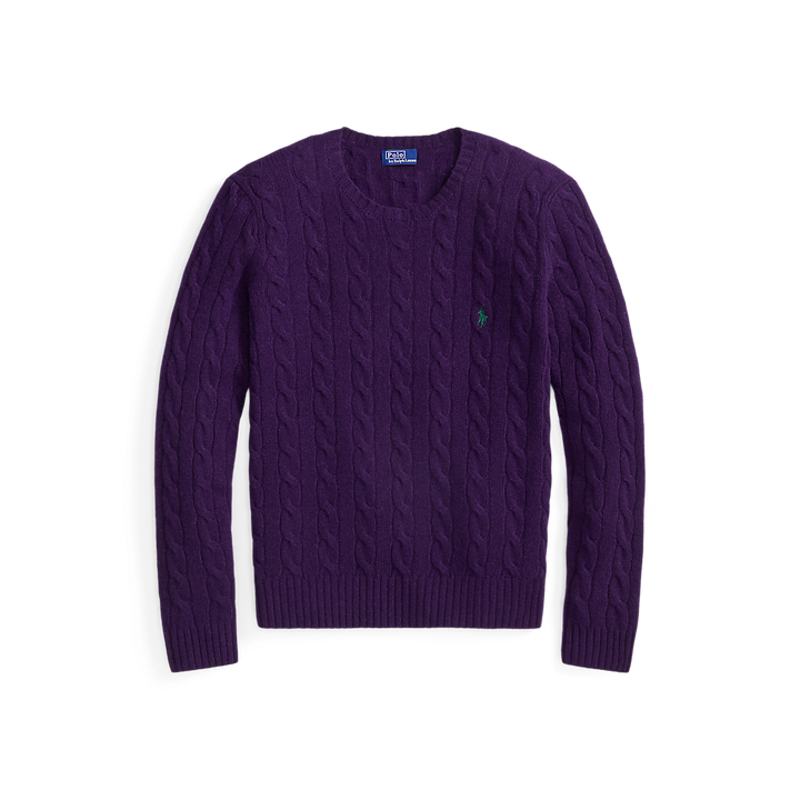 PRL Cable Wool-Cashmere Crewneck Jumper/Pulover 211971865011