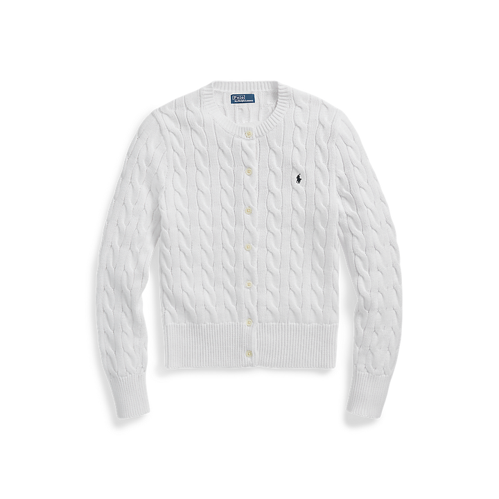 PRL Cable-Knit Cotton Crewneck Cardigan /Pulover 211971868007