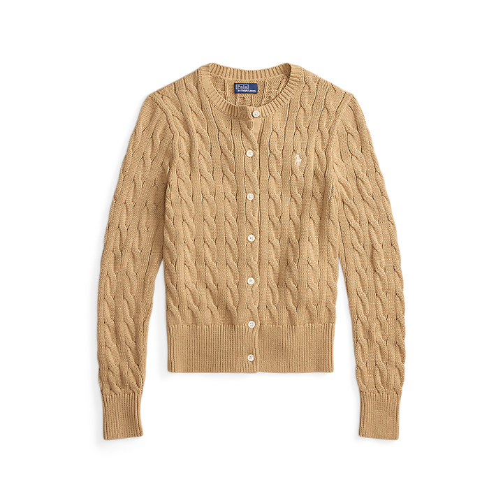 PRL Cable-Knit Cotton Crewneck Cardigan /Pulover 211971868502