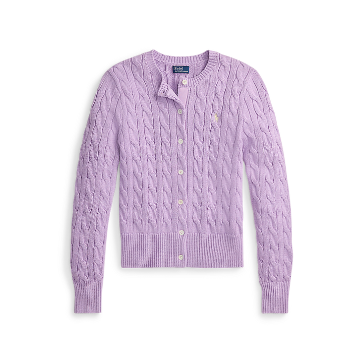 PRL Cable-Knit Cotton Crewneck Cardigan /Pulover 211971868506