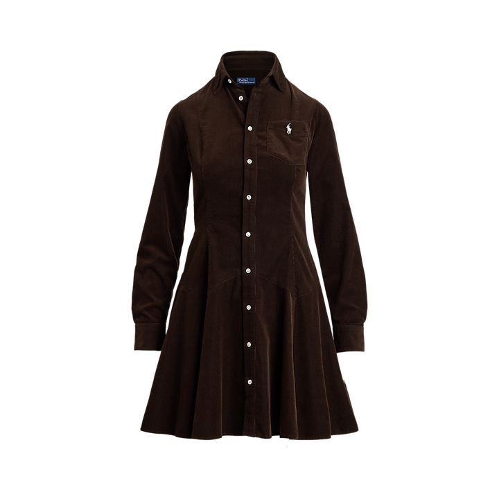 PRL Cotton Corduroy A-Line Shirtdress/Haljina 211972069002
