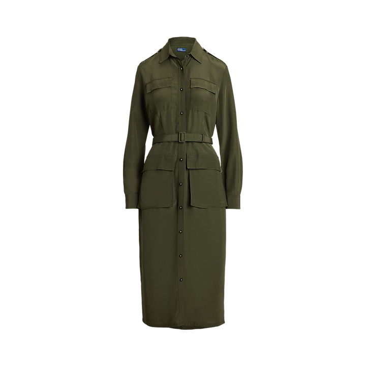 PRL Belted Faille Shirtdress/Haljina 211972077001