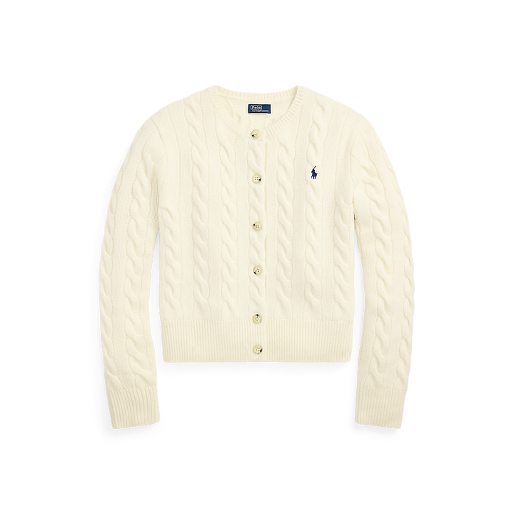 PRL Cable-Knit Wool-Cashmere Cardigan/Pulover 211972104002