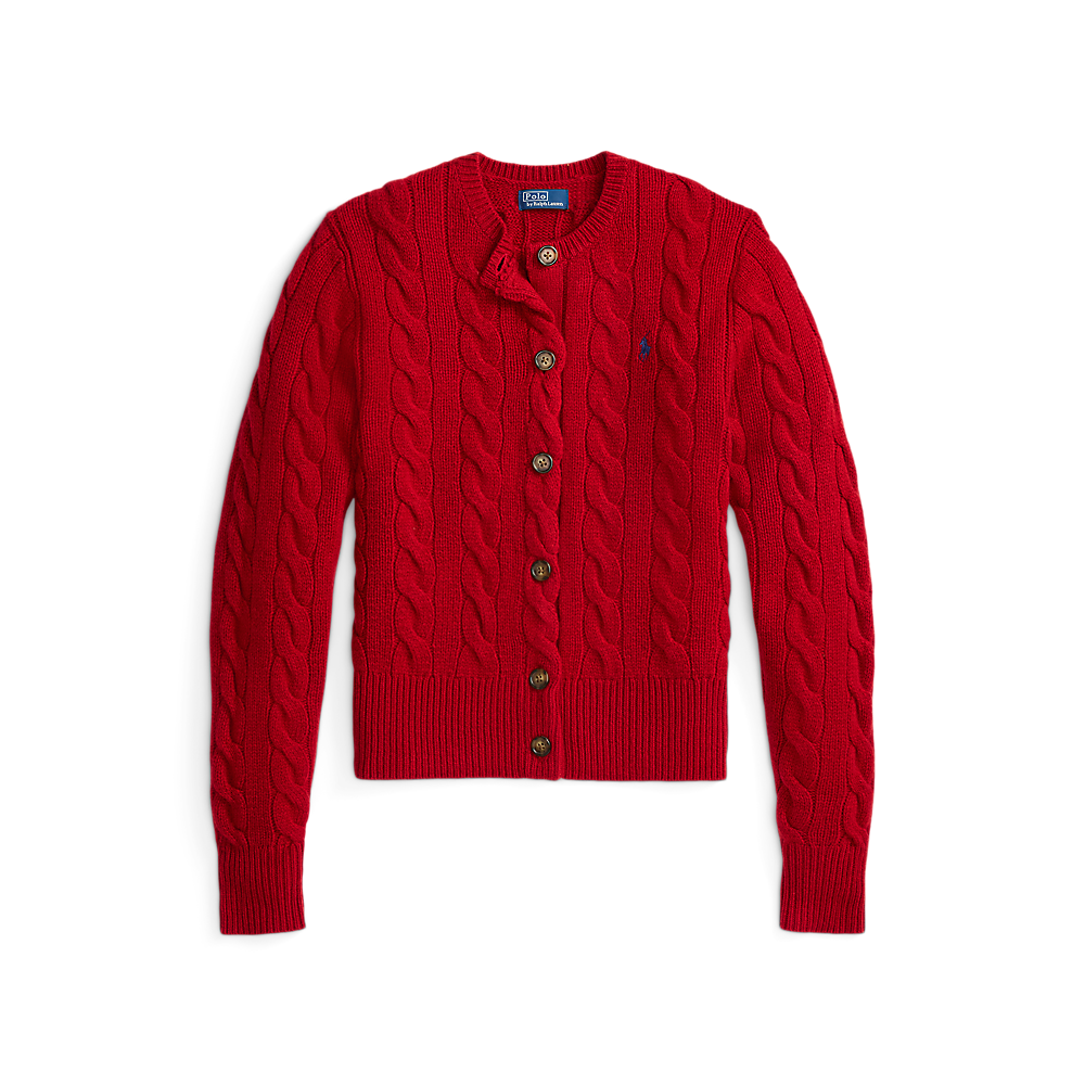 PRL Cable-Knit Wool-Cashmere Cardigan/Pulover 211972104013