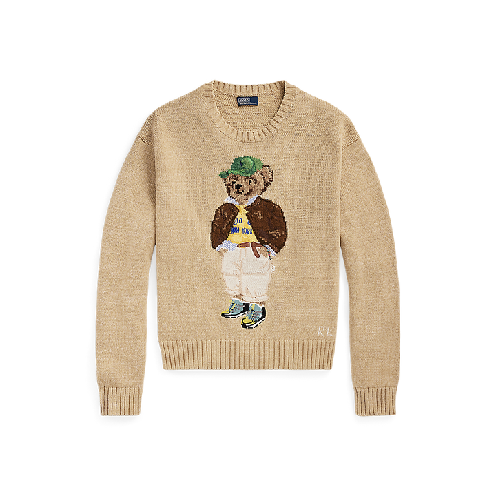 PRL Polo Bear Cotton Crewneck Jumper/Pulover 211972121001