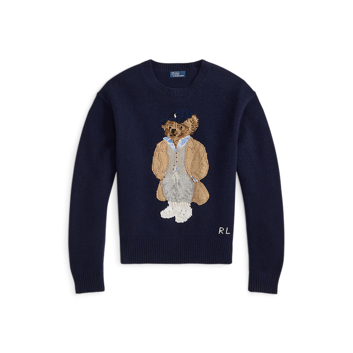 PRL Polo Bear Wool-Cashmere-Blend Jumper/Pulover 211972139001