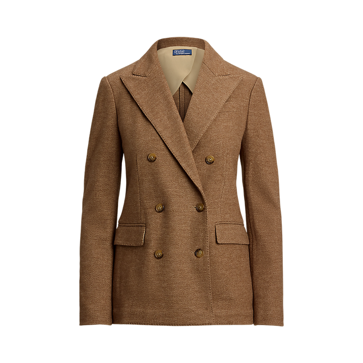 PRL Double-Breasted Herringbone Blazer/Sako 211973828001