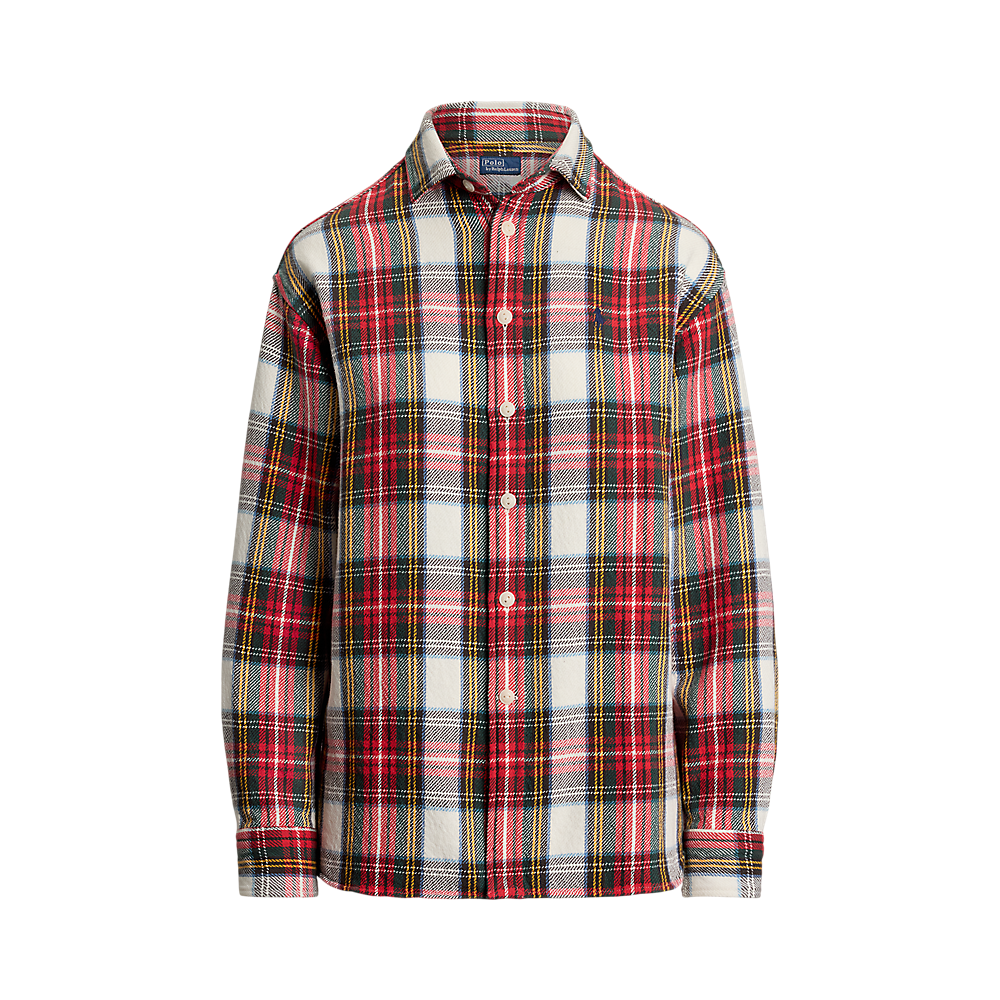 PRL Relaxed Fit Plaid Cotton Twill Shirt/Košulja 211978158001