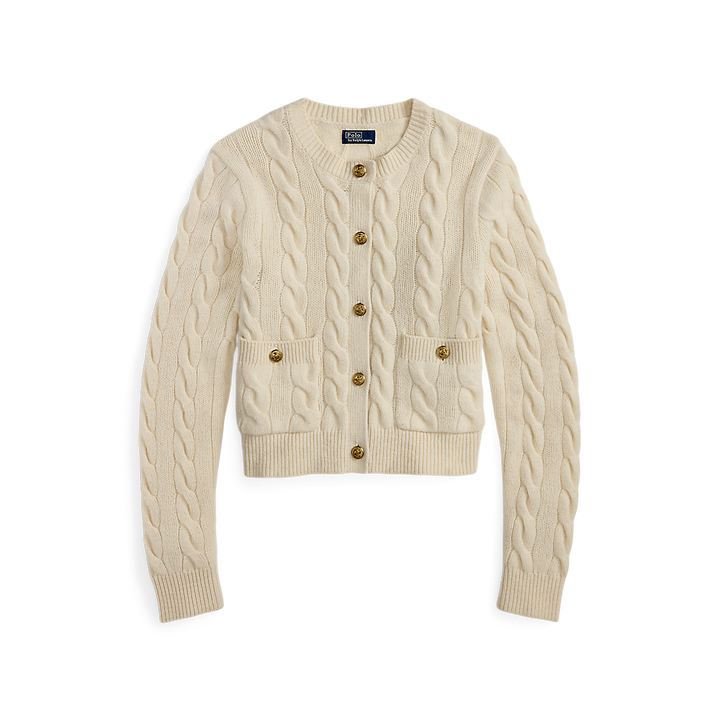PRL Cable Wool-Cashmere Cardigan/Pulover 211978312500