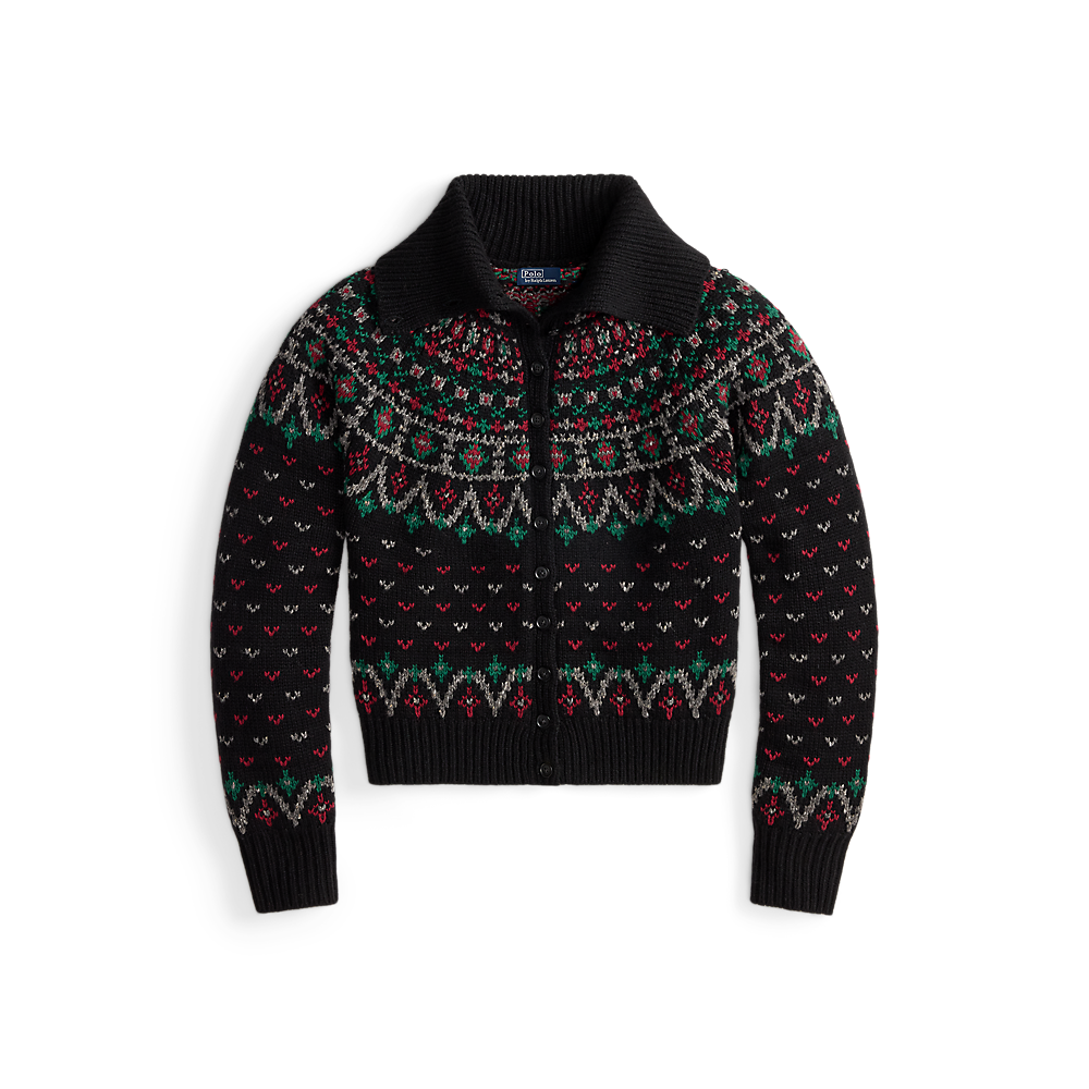 PRL Fair Isle Wool-Blend Cardigan/ Pulover 211978320001