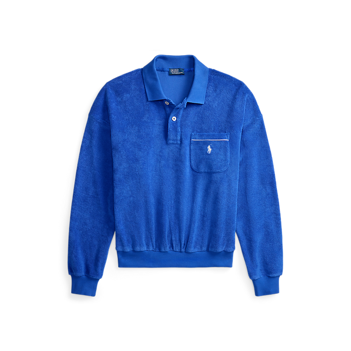 PRL Terry Long-Sleeve Polo Shirt/Polo majica 211A12737001