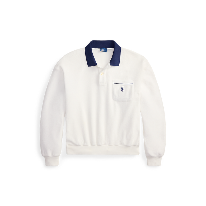 PRL Terry Long-Sleeve Polo Shirt/Polo majica 211A12737002