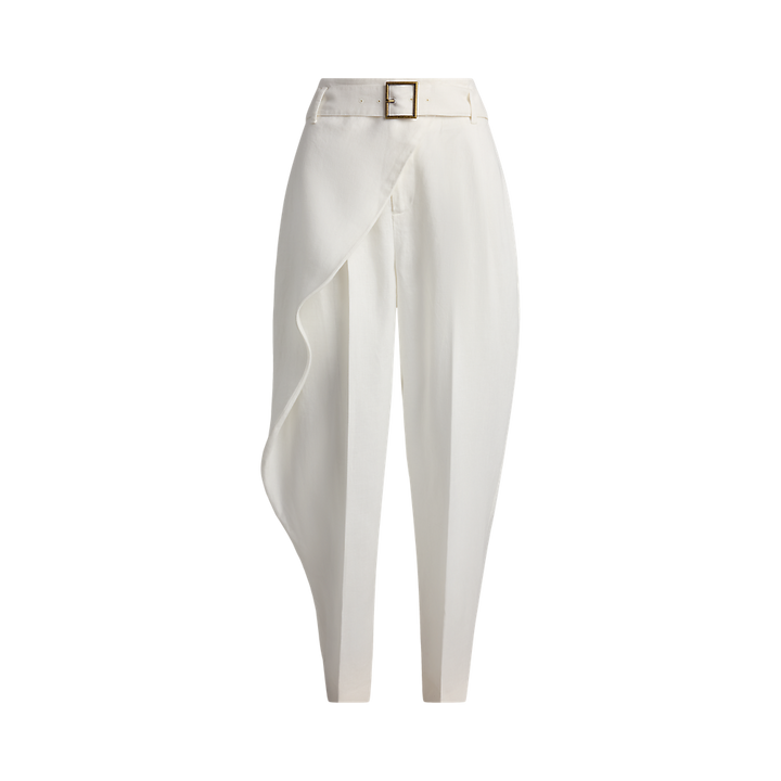 PRL Linen Tapered Wrap Pant/Hlače 211A12961001