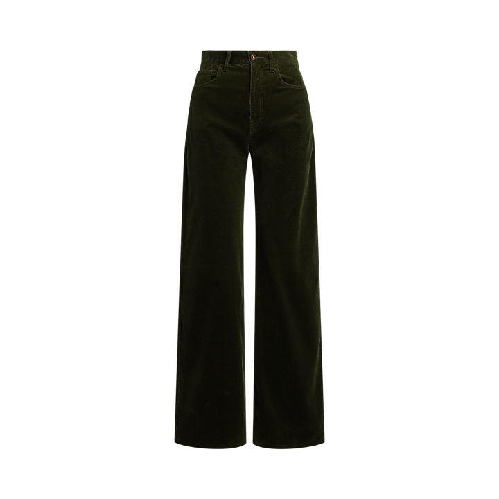 PRL Cotton Corduroy Wide-Leg Pant /Hlače 211A87463001