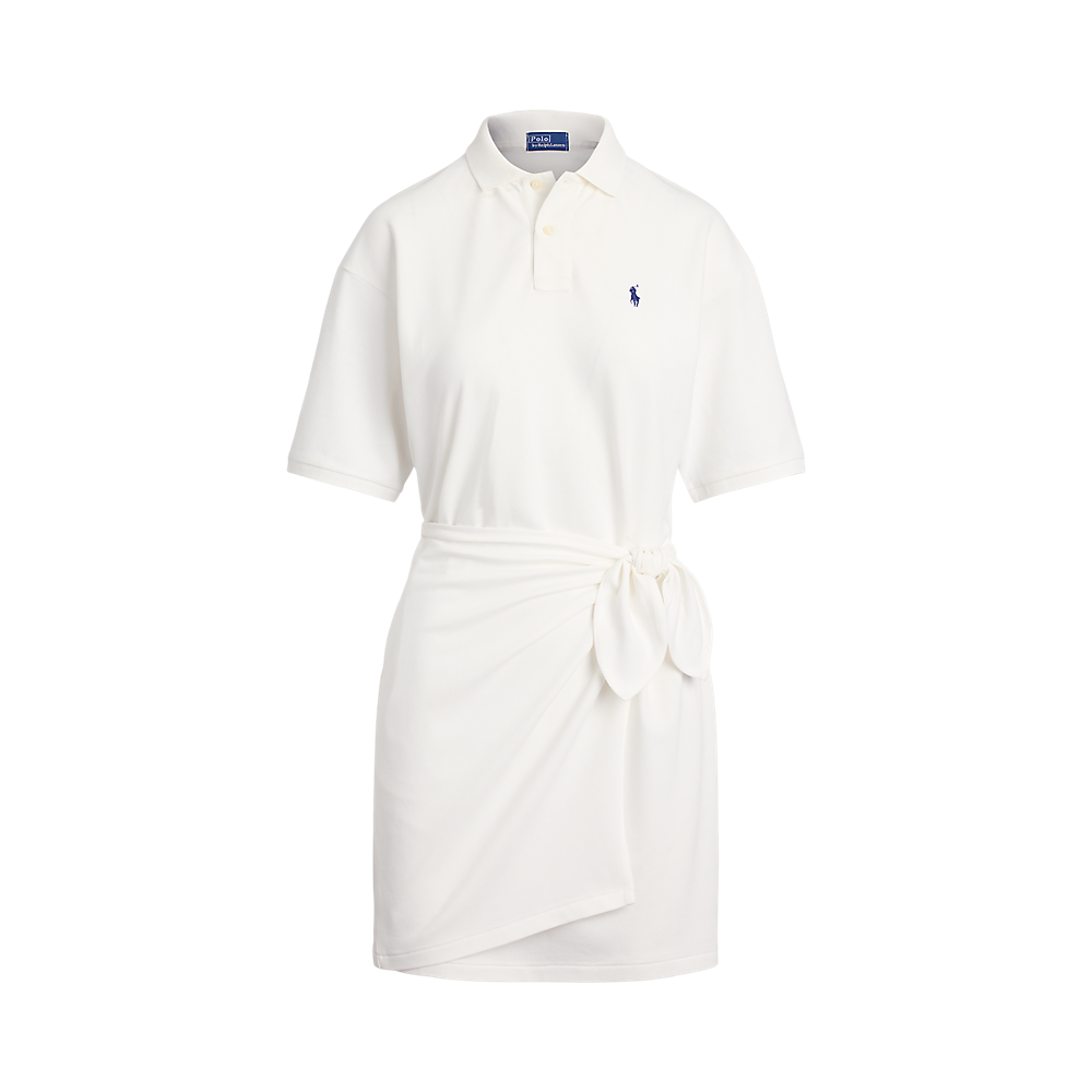 PRL Pique Polo Wrap Mini Dress/Haljina 211A88516002