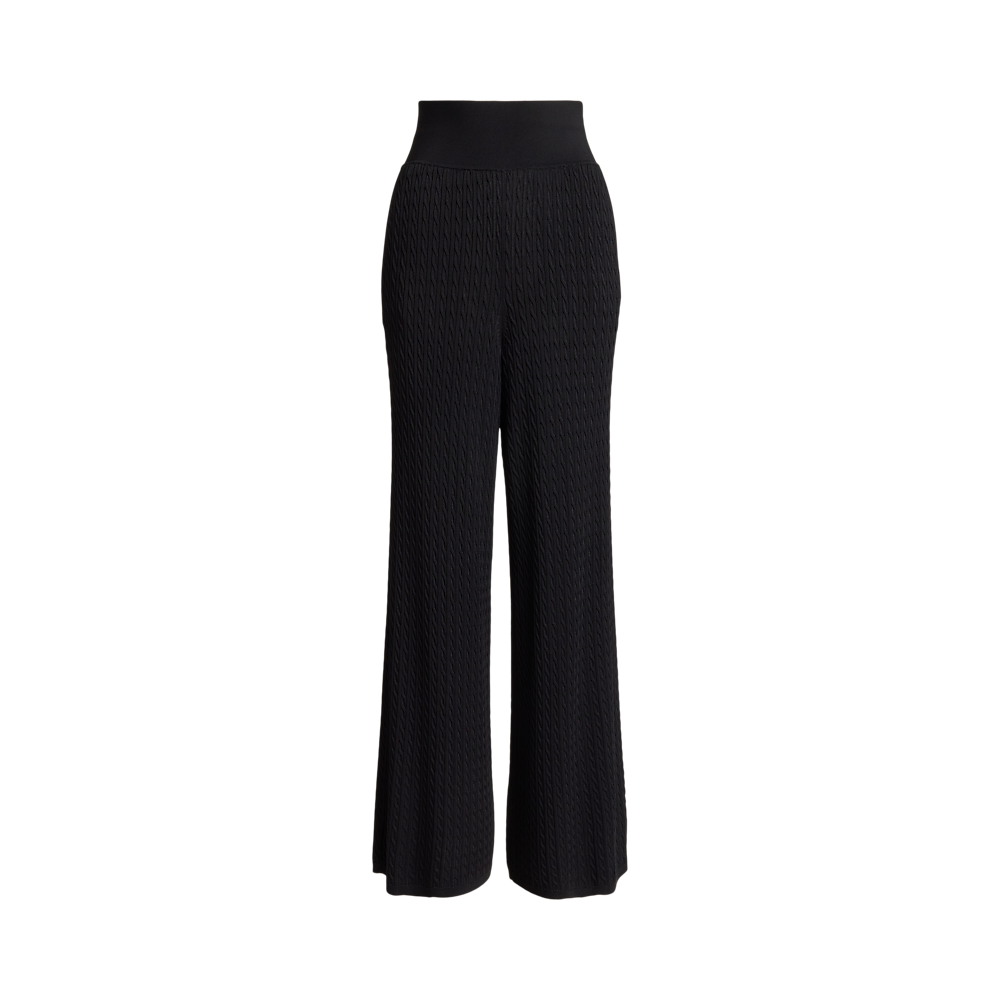 PRL Sweater Wide Leg Pants/ Hlače 211A93720001
