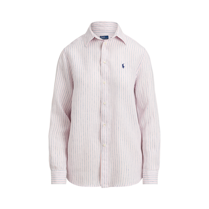 PRL Classic Fit Striped Linen Shirt/Košulja 211A96158011