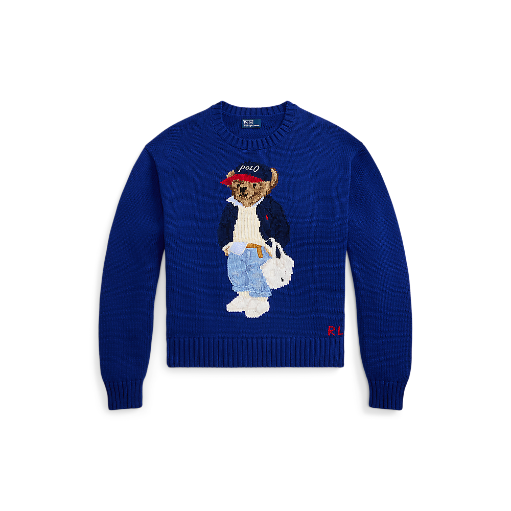 PRL Polo Bear Cotton Crewneck Jumper/Pulover 211A96238001